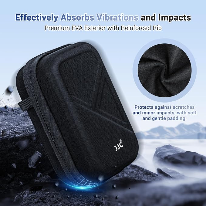 JJC Hard Camera Case Bag for Olympus Tough TG-7 TG-6 TG-5 Ricoh GR IV GR III GR
