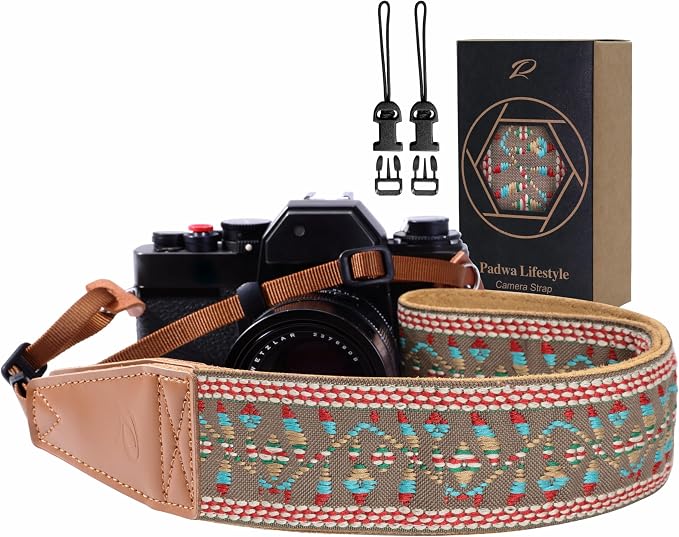 Padwa Lifestyle Matte Gold Camera Strap