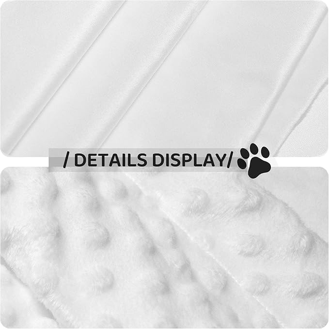 Colorful Paws Blanket for Pet - Dog Throw Blanket 40x30 Rainbow Couch Blankets for Puppy Dogs Cats
