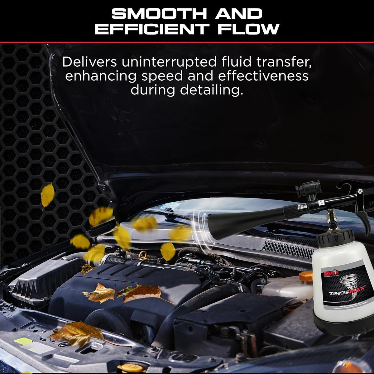 Tornador CT-500 Siphon Tube with Weighted Ball | Fits Z-010, Z-020, & Z-030 Tools | Multi-Angle Cleaning | Reliable Liquid Transfer | Durable Replacement for Car Detailing Pros
