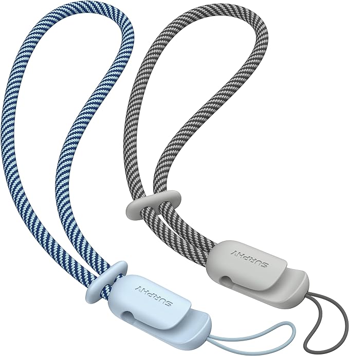 SURPHY 2 Pack Phone Lanyard for Cellphone Case, Phone Wrist Strap for Case