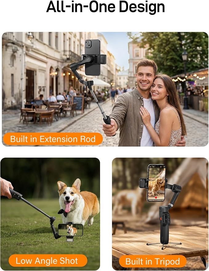 hohem iSteady X3 Upgraded New Gimbal Stabilizer