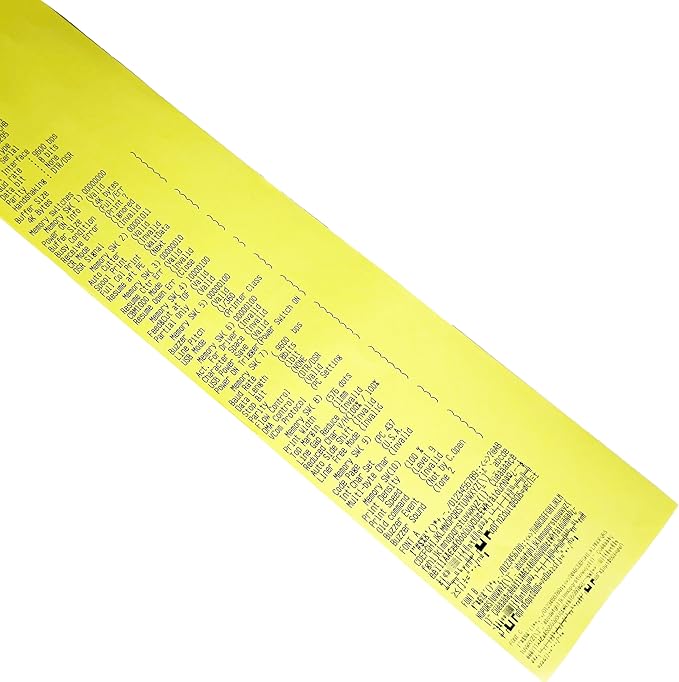 3 1/8 x 230 Yellow Thermal Paper Receipt Rolls fits all Clover POS Cash