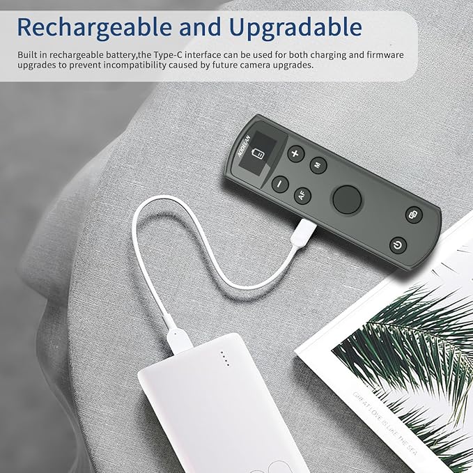 AODELAN for Canon Rechargeable Wireless Shutter Release Camera Remote Control