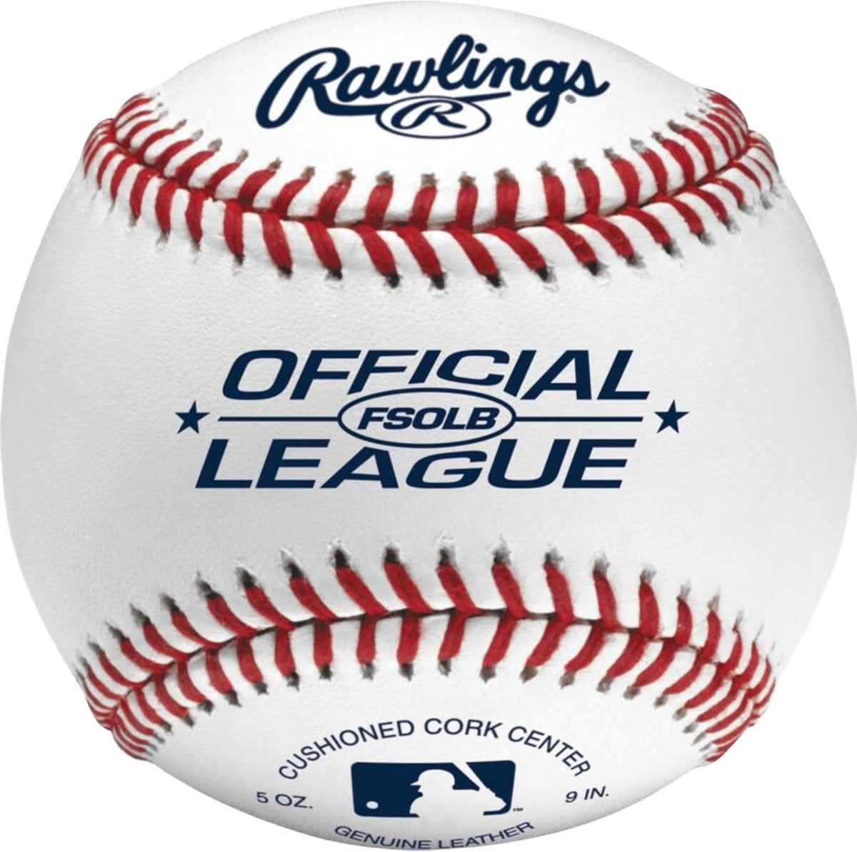 Rawlings Official League Baseballs - Flat Seam Design for Youth/14U | 12 Count Practice Set
