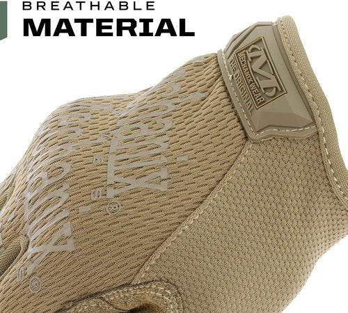 Mechanix Wear Original Tactical Gloves - High-Performance Anti-Slip Grip & Impact Resistant - Small - Coyote Brown