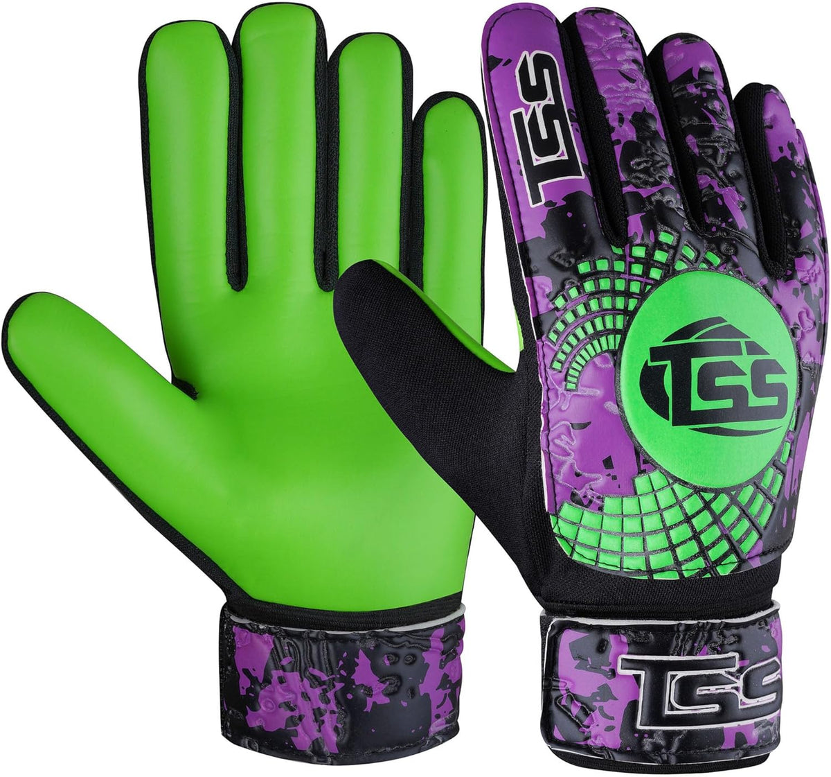 Regine Switzerland Soccer Goalie Gloves - Youth & Adult Football Keeper Gloves with Double Wrist Protection & 4mm Anti-Slip Grip