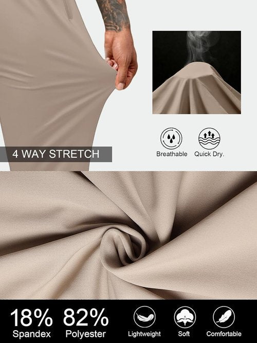 Auxo Men's Jogger Pants - Ergonomic Design for Athletic Training | Comfortable Running Fit with Ankle Zippers