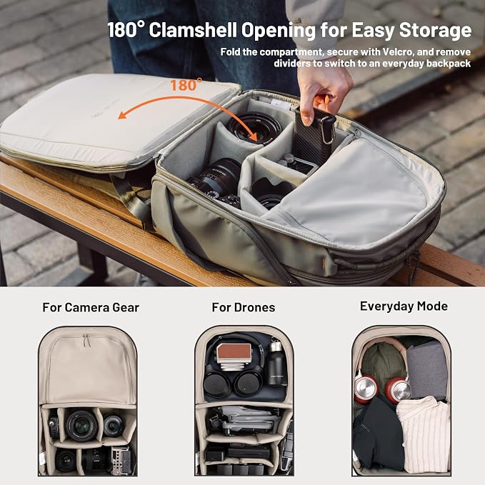 PGYTECH OneGo Lite 22L Camera Backpack DSLR/Mirrorless Bag