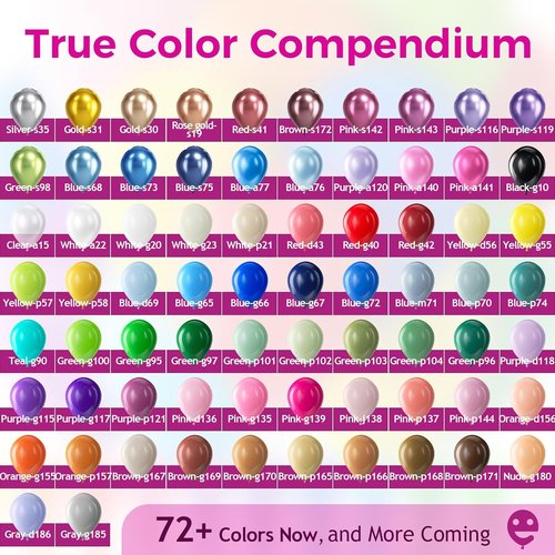 Bezente Dusty Pink Balloons - 100 Pack 12-Inch Round Latex Balloons for Graduation & Bachelorette Parties