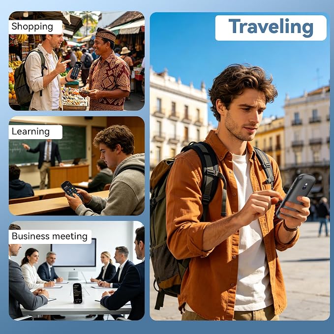 Language Translator Device, Upgraded AI Translator