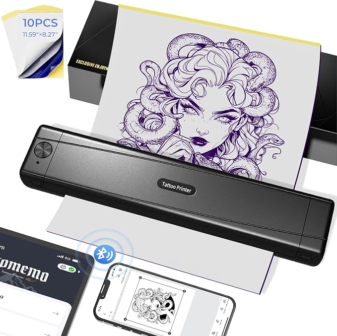TATTMUSE 2026 New Version Tattoo Stencil Printer Machine