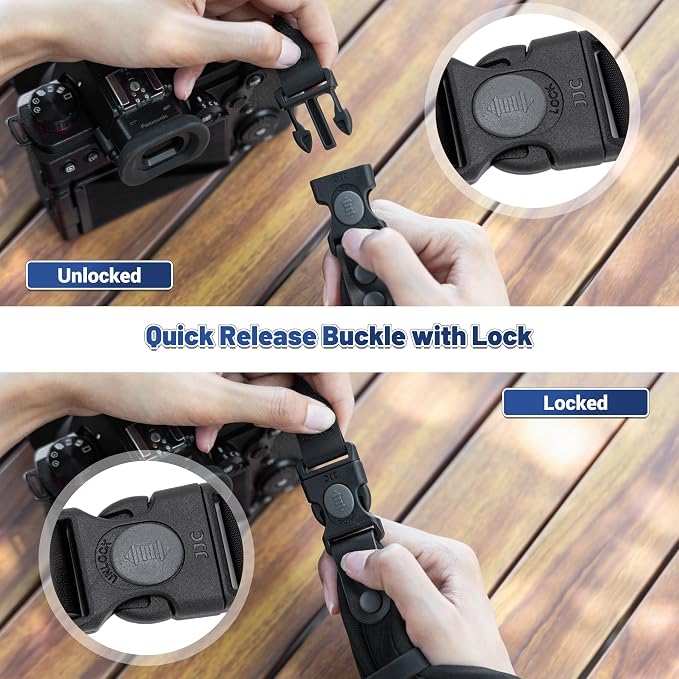 Upgraded Quick Release Soft Neoprene Camera Hand Wrist Grip Strap