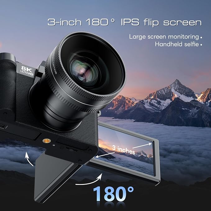 G-Anica 8K Digital Cameras for Photography