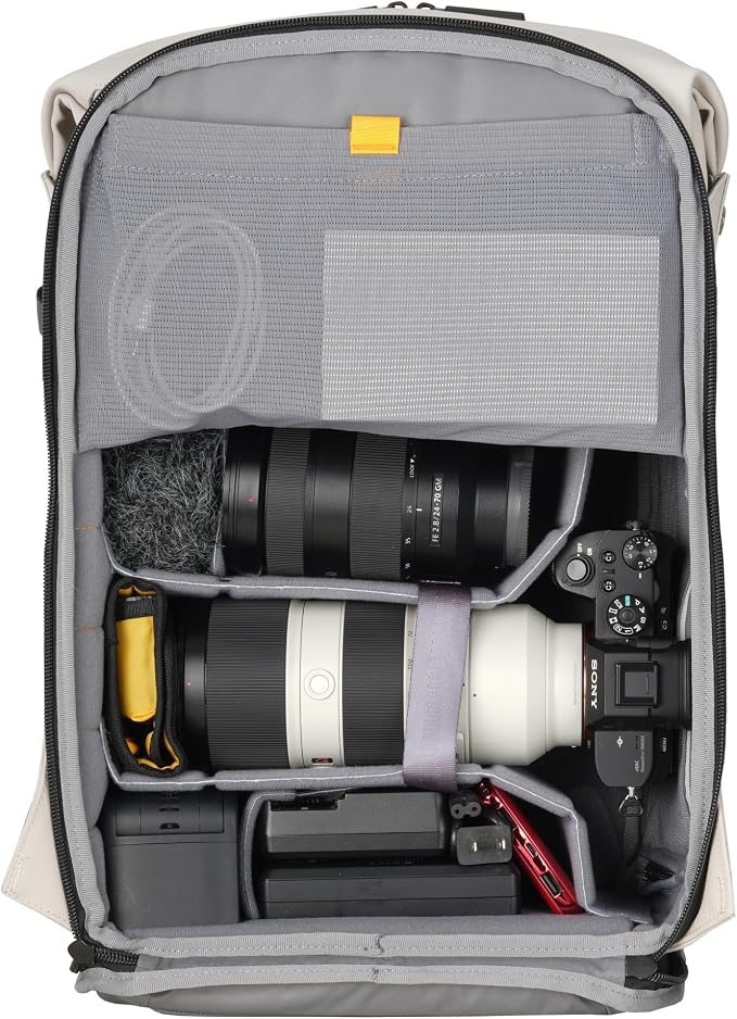 VANGUARD VEO Lite B25L Camera & Everyday Backpack – Fits Full-Frame Camera