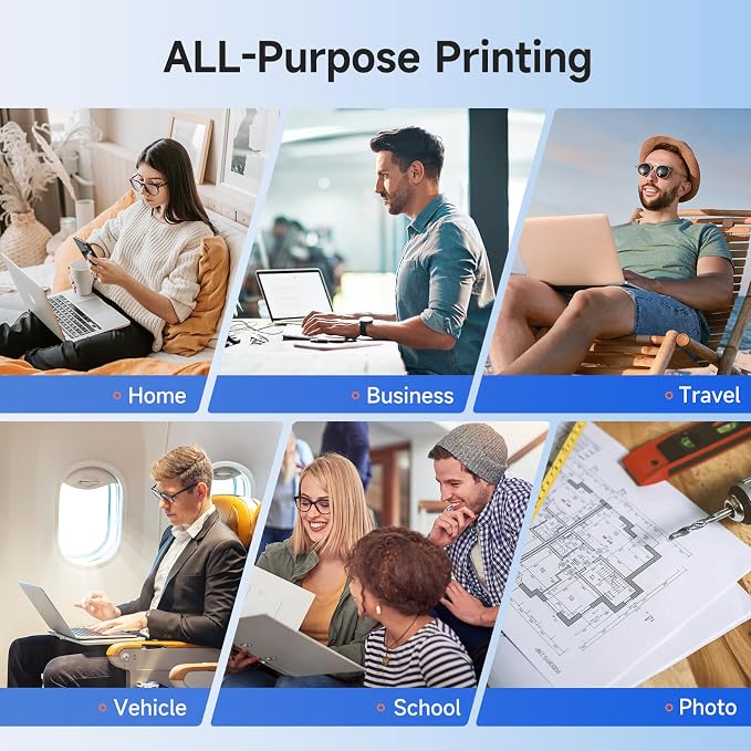 iDPRT Portable Thermal Printer, MT610 Pro Wireless