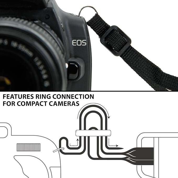 USA Gear DSLR Camera Strap Chest Harness