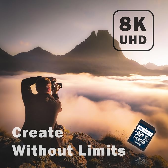 LinkMore XV29 512GB SDXC UHS-II Card UHS-II SD Crd, SD Card