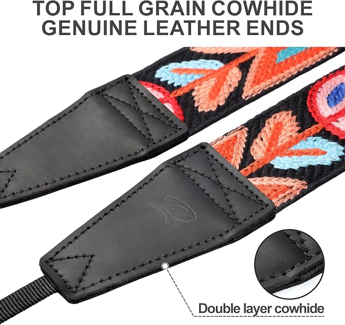 Padwa Lifestyle Colorful Crochet Camera Strap