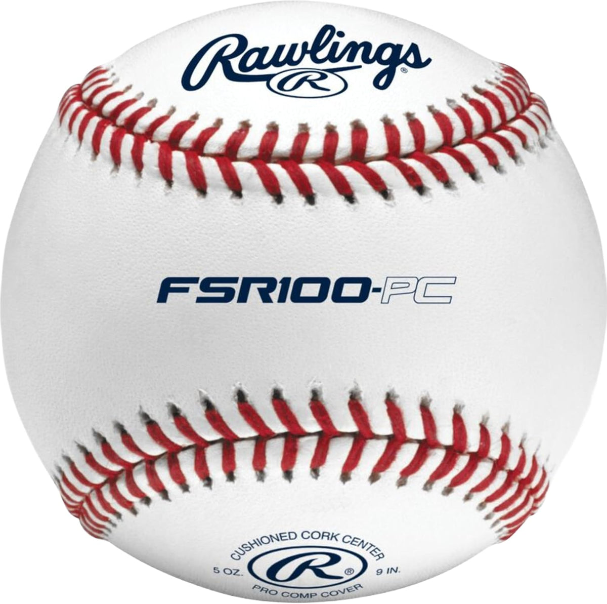 Rawlings Pro Comp Practice Baseballs - Flat & Raised Seam Options | 12 Count for Collegiate & Travel Use