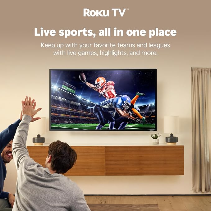 Hisense 43-Inch Class A4 Series FHD 1080p Smart Roku TV with Alexa Compatibility (43A4NR) - Dolby Audio, Slim Bezel Design, Google Assistant