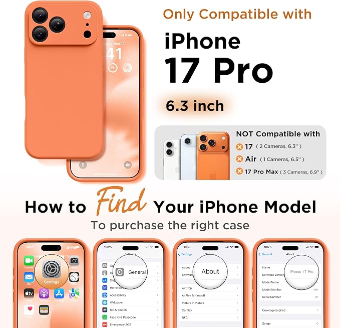 GolbinBox Magnetic for iPhone 17 Pro Case, Compatible