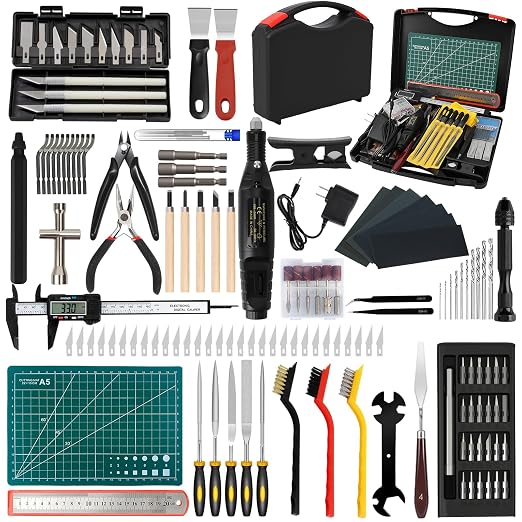 158 PCS 3D Printing Tool Kit, 3D Printing Accessories