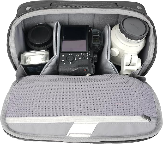 VANGUARD VEO Metro S7L Camera & Everyday Shoulder Bag – Fits Full-Frame Camera