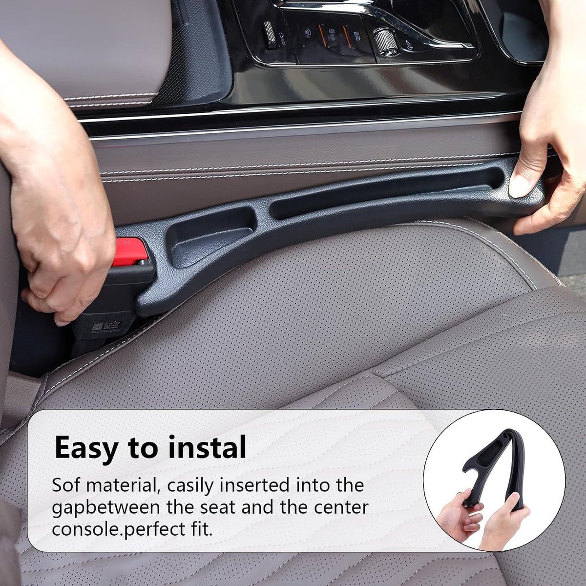 【Compatible with Chevy Equinox】 Car Seat Gap Filler