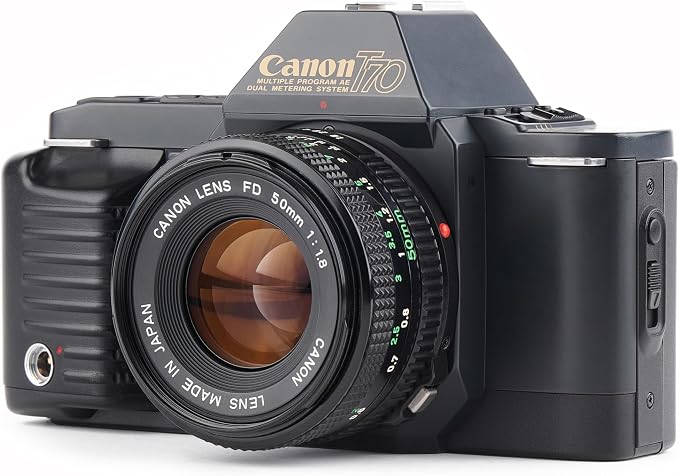 Canon T70 35MM SLR Film Camera kit