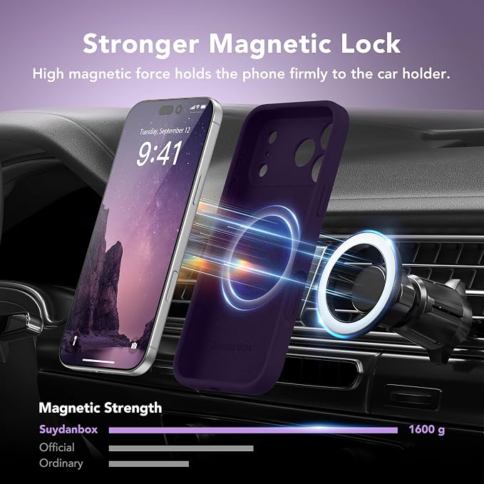 Magnetic for iPhone 17 Pro Case, Compatible