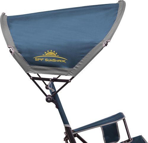 GCI Outdoor Rocking Chair - Sunshade Canopy for Ultimate Comfort | Portable & Stylish Design