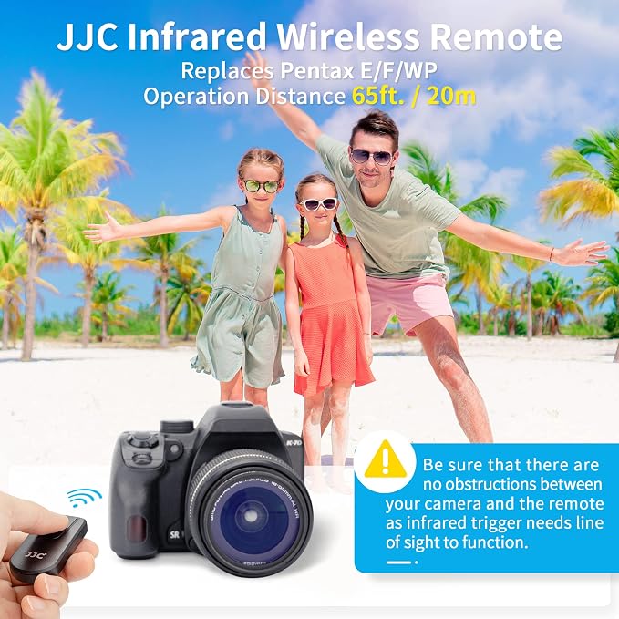 JJC Wireless Infrared Shutter Release Remote Control Compatible