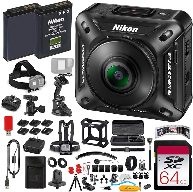 Nikon KeyMission 4K 360 Action Camera