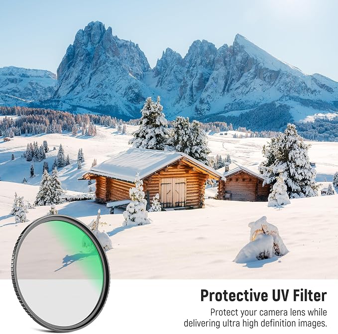 NEEWER 43mm MC UV Protection Filter 24 Layer Multi Resistant Nano Coatings/HD
