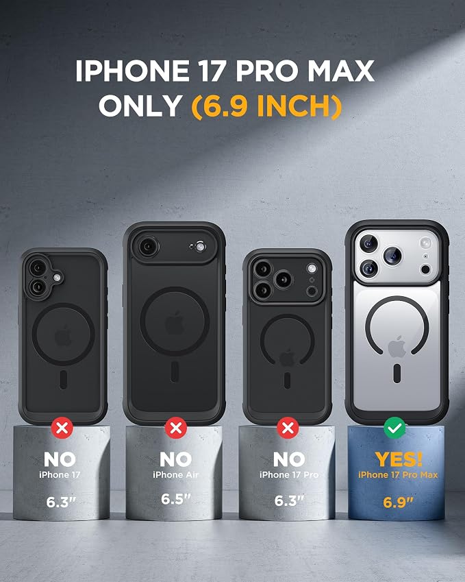 Miracase Magnetic for iPhone 17 Pro Max Case