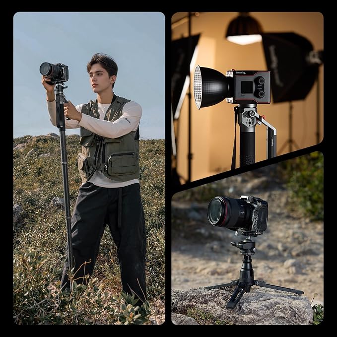 SmallRig 166.5cm / 65.6" Carbon Fiber Monopod