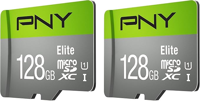 PNY 128GB Elite Class 10 U1 microSDXC Flash Memory Card