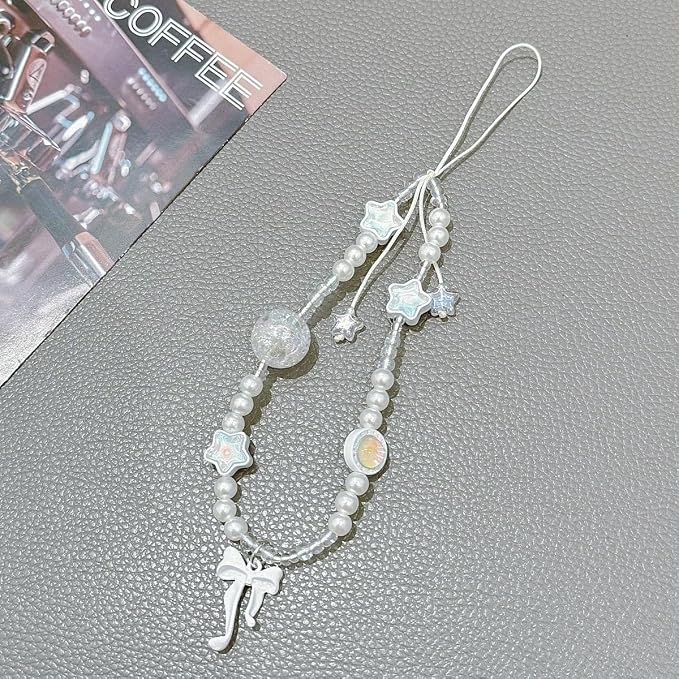 Beaded Camera Wrist Strap Cute Digital Camera Charm Lanyard, Phone Wristlet
