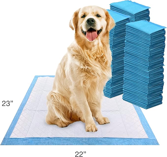 Four Paws Wee-Wee Superior Performance Unscented Pee Pads for Dogs & Puppies, Quilted Leak-Proof Dog Housebreaking Potty Training Floor Protection, 22" x 23", 30 Count