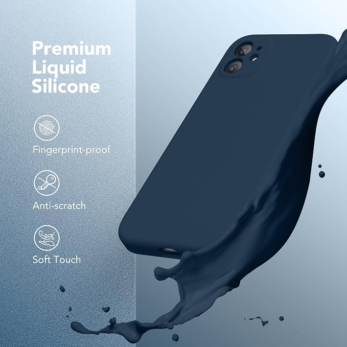 Magnetic for iPhone 11 Phone Case Silicone, Compatible