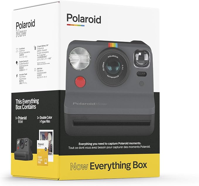 Polaroid Originals Now I-Type Instant Camera and Film Bundle