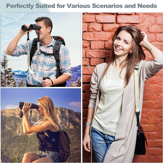 Adjustable Shoulder Strap, Comfortable Camera Strap, Neck Lanyard