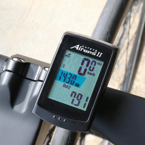 CATEYE AirGPS USB Rechargeable Bike Computer – GPS Cycling Computer with Bluetooth ANT+, GPS Bicycle Speedometer, FlexTight™ Mount, IPX7 Waterproof, Auto Backlight Display, Ride Upload (CC-GPS100N)