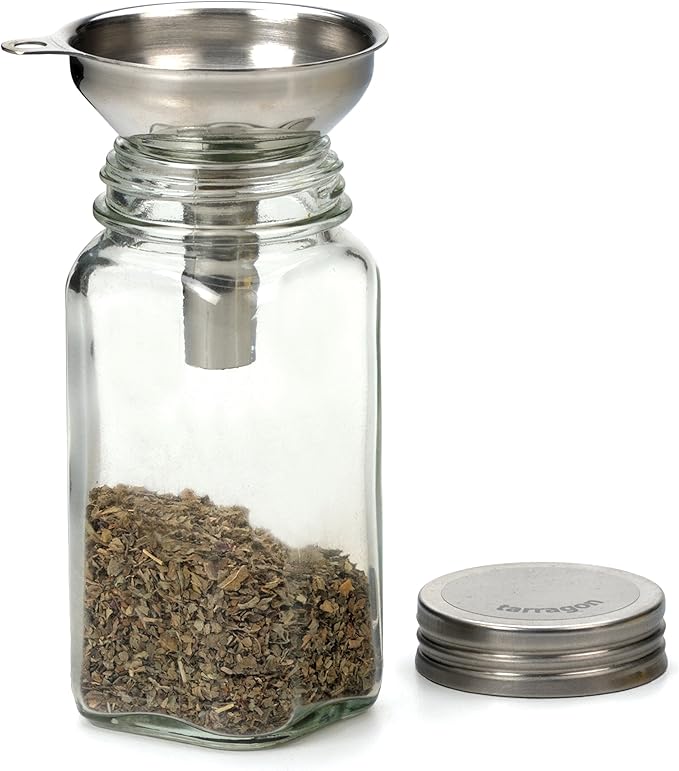 Stainless Steel Funnel - For Filling Narrow Jars and Bottles, 1 pc