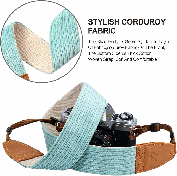 Padwa Lifestyle Corduroy Camera Strap