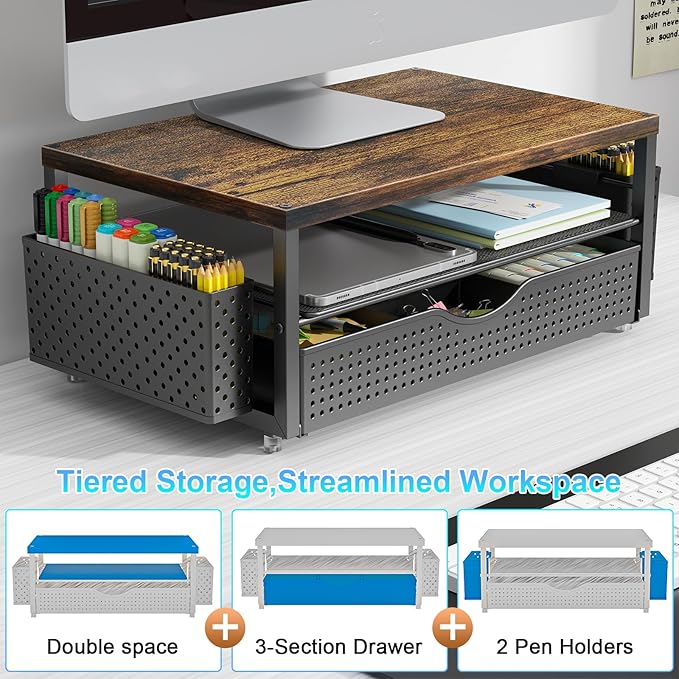 gianotter Desk Organizers and Accessories, Monitor Stand