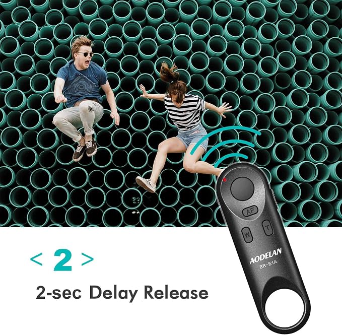 AODELAN Camera Remote Control for Canon EOS RP, EOS R, M50 II, 6D Mark II