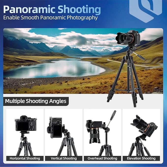 Fotopro 120cm Ultralight Compact Travel Tripod