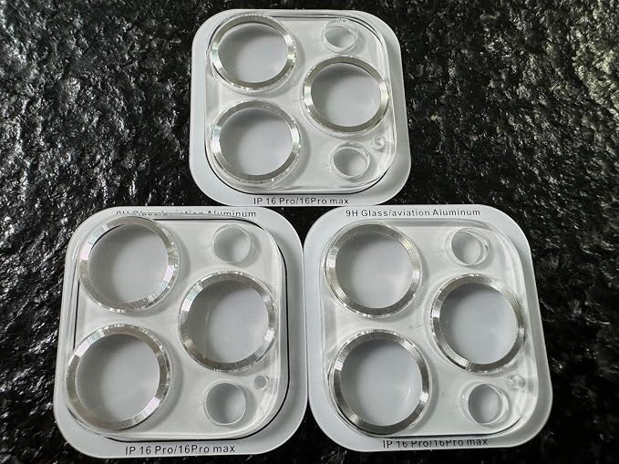 Dengduoduo 3 Pack Camera Lens Protector